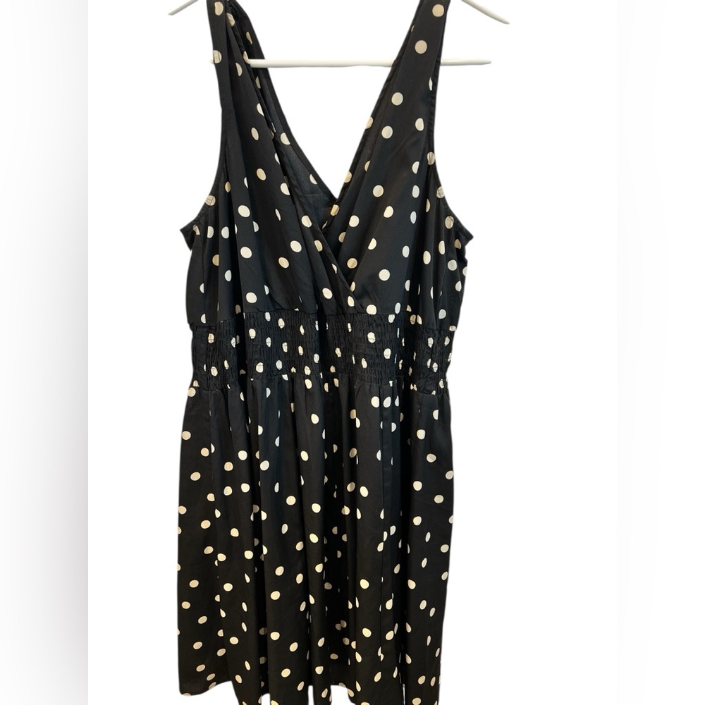 Wet Seal Black and White Backless Sundress